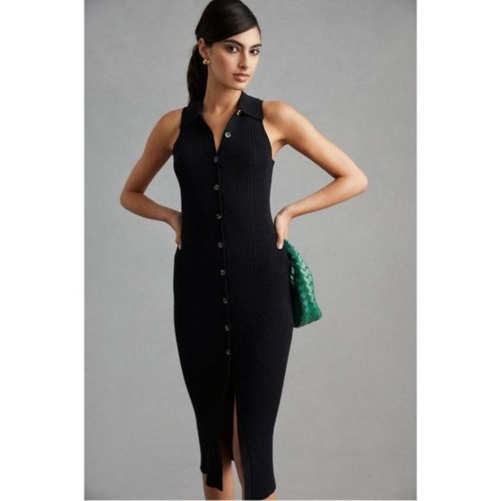 Favorite Daughter The Sleeveless Lena Ribbed Dress – Medium